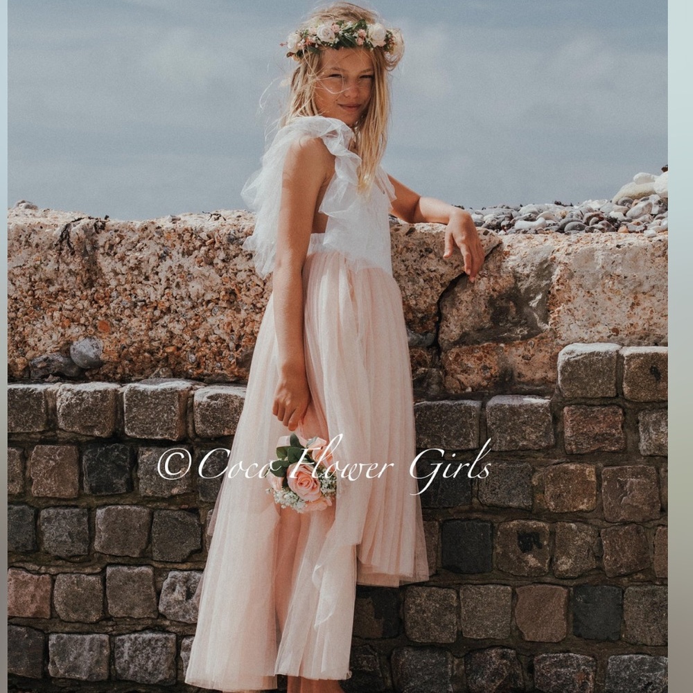Boho Little Girls Dress